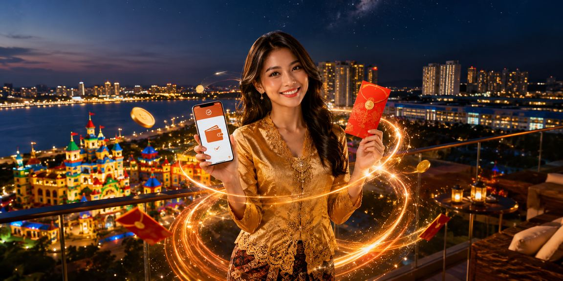 Ganjaran bonus sampul merah gaya kebaya Malaysia di batik88